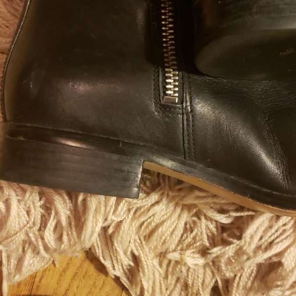 Michael Kors Arley black tall riders.  Sz 6m - Picture 5 of 8